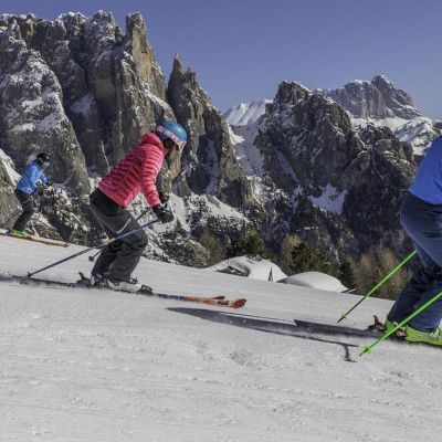 Familienskireisen Campitello