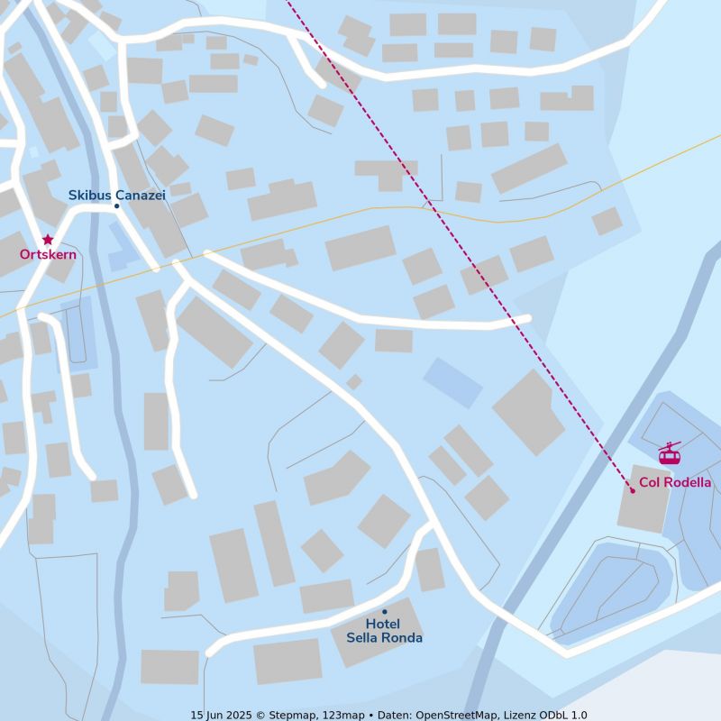 Skireisen Campitello di Fassa - Ortskarte Ski, italien, pontedilegno, tonale, Gruppenreisen, Reisen, Snowboard, Skikurse, Kinderbetreuung, Winter,, pistenplan